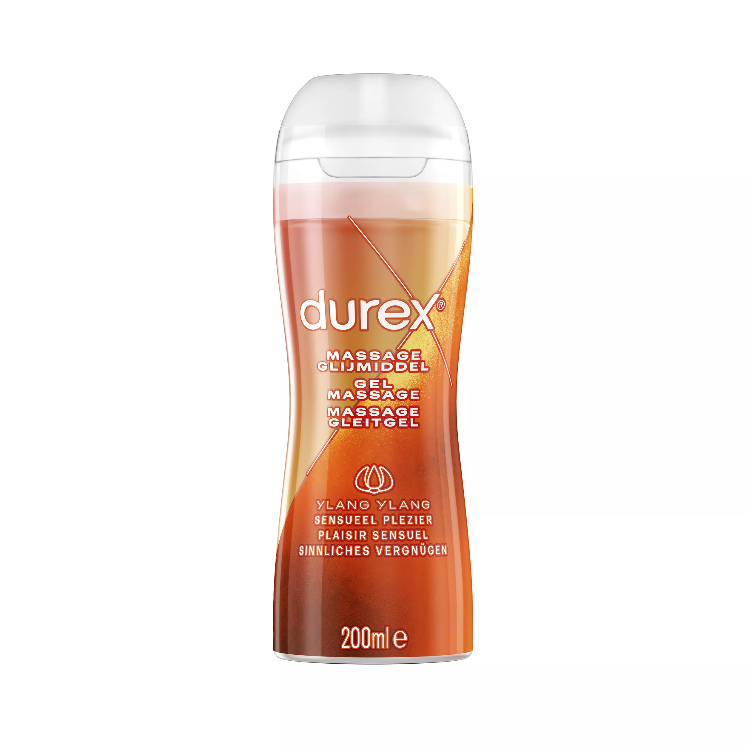 Durex Massage glijmiddel sensueel ylang ylang (200 ml)