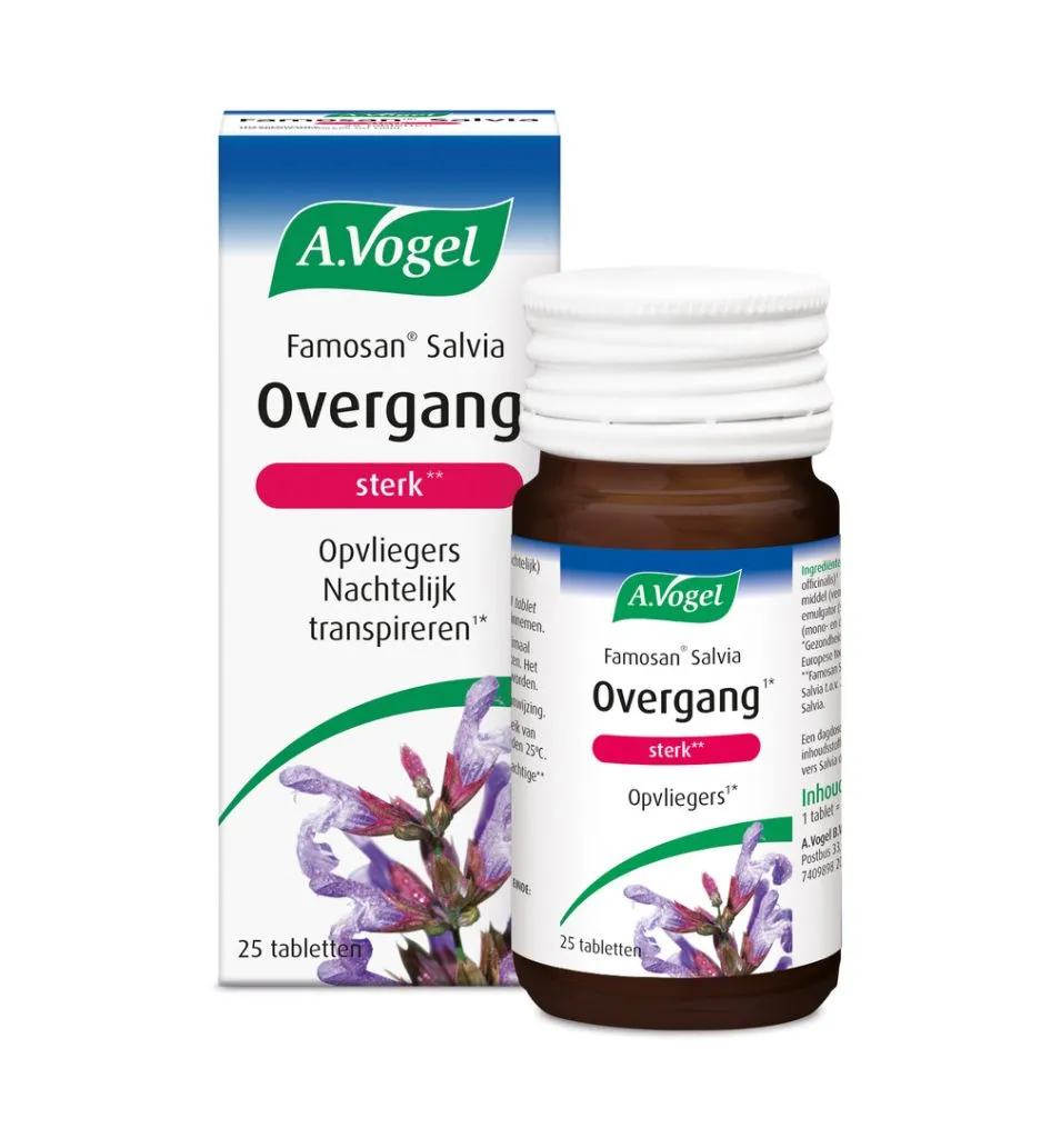 A.Vogel Famosan salvia overgang sterk (25 stuks)