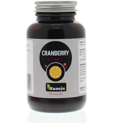 Hanoju Cranberry 400mg (90 vega capsules)