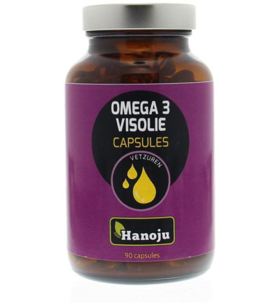 Hanoju Omega 3 Visolie (90 Vega capsules)