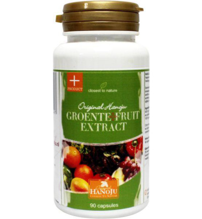 Hanojugroente en fruit extract 500mg (90 vega capsules)