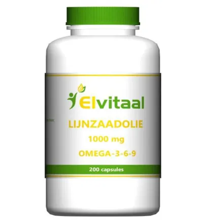 Elvitaal/Elvitum Lijnzaadolie omega 369 (200 capsules)
