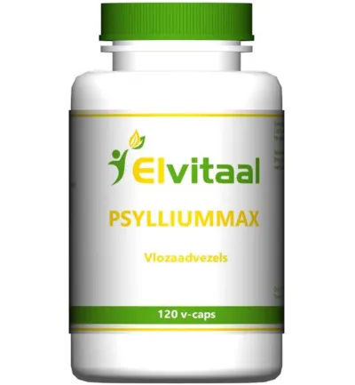 Elvitaal/Elvitum Psylliummax Vlozaadvezels (120 vega capsules)