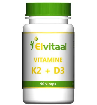 Elvitaal/Elvitum Vitamine K2 & D3 (90 stuks)