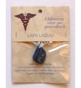 Steengoed Hanger gezondheidssteen lapis lazuli (1 stuk)