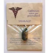 Steengoed Hanger gezondheidssteen smaragd (1 stuk)