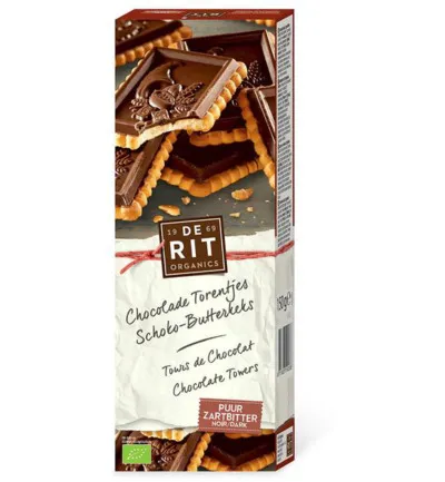 De Rit Chocolade Torentje Bio (150 gr)