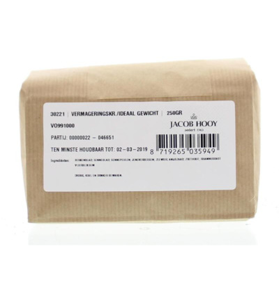 Jacob Hooy Ideaalgewicht/vermageringskruiden (250 gr)