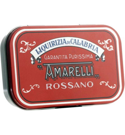 Amarelli Laurierdop liquiriz calabria blikje kleine stukjes (40 gr)