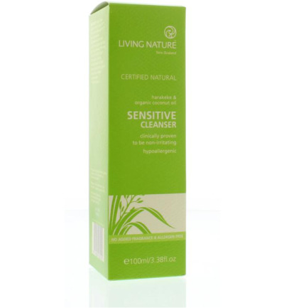Living Nature Gezichtsreiniger gevoel huid (100 ml)