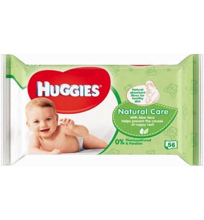 Huggies Wipes naturalcare (56 stuks)