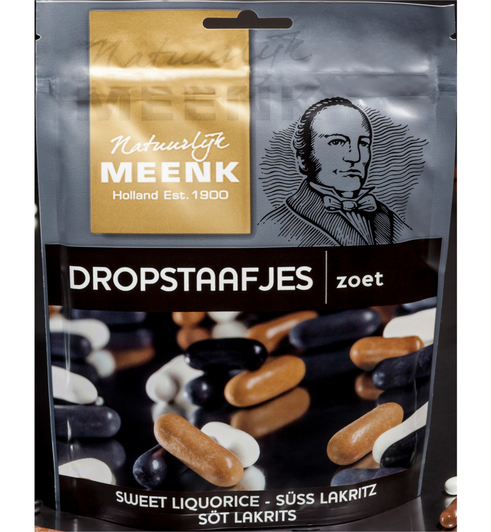 Meenk Dropstaafjes (225 gr)