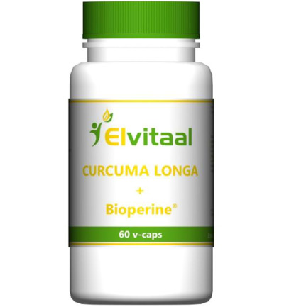 Elvitaal/Elvitum Curcuma longa Bioperine (60 vega capsules)