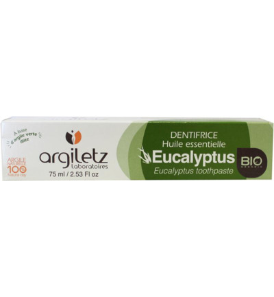 Argiletz Tandpasta eucaluptus (75 ml)