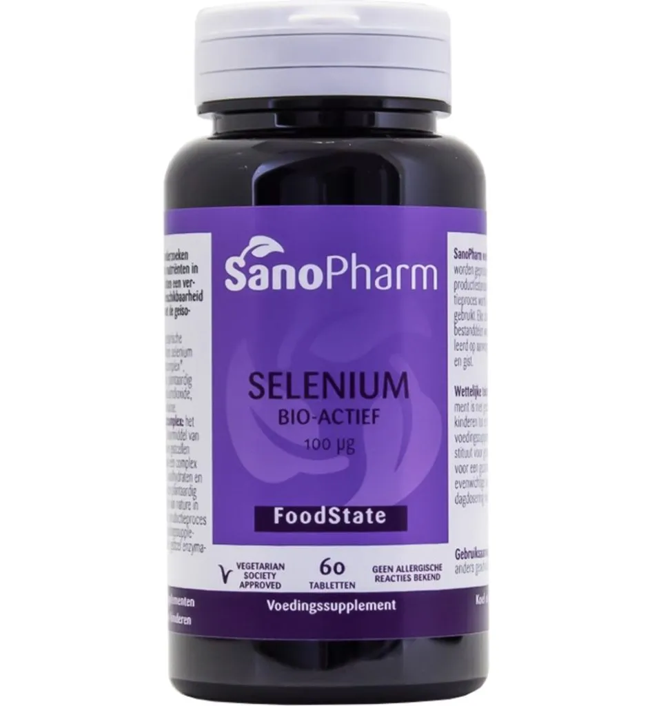 Sanopharm Selenium 100 mcg (60 tabletten)