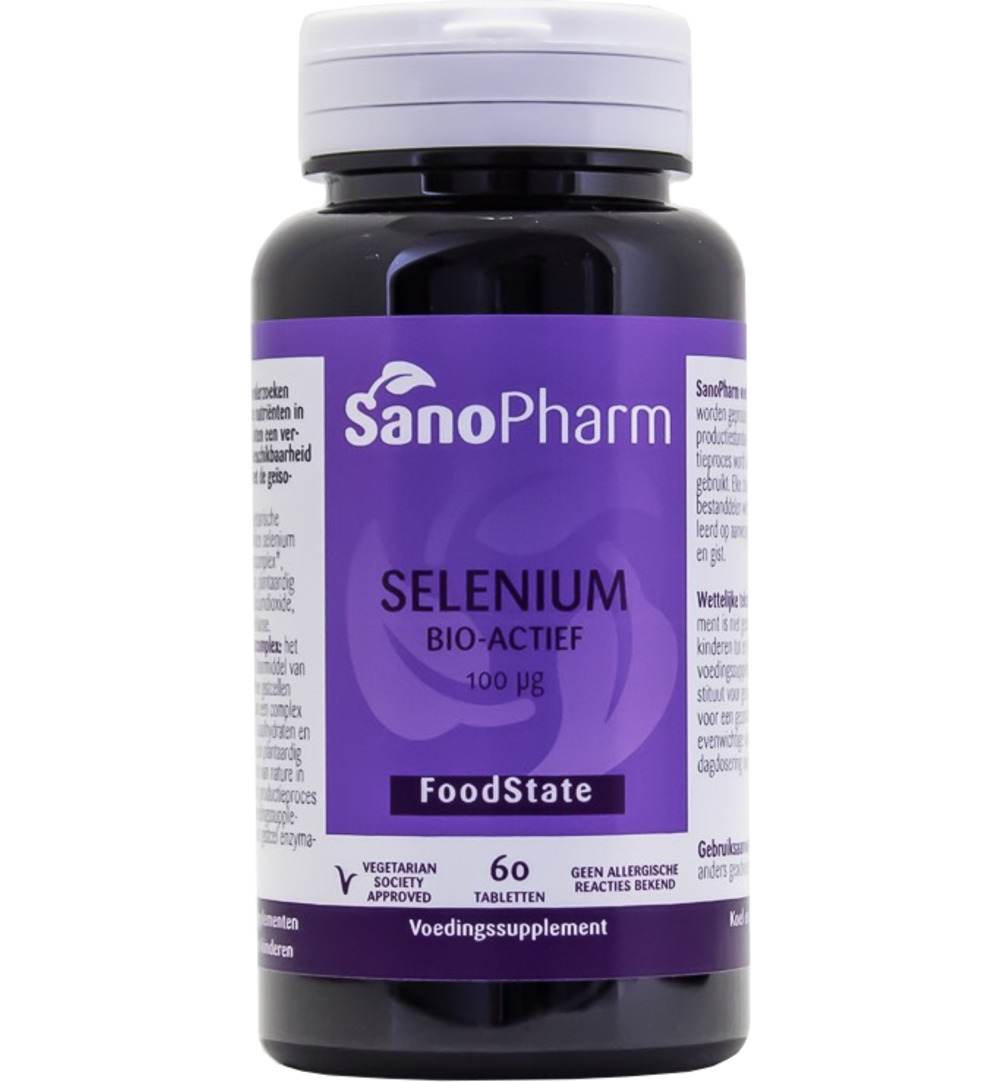 Sanopharm Selenium 100 mcg (60 tabletten)