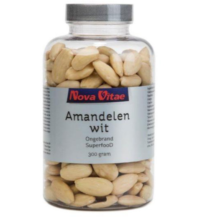 Nova Vitae Amandelen Wit Ongebrand Raw (300 gr)