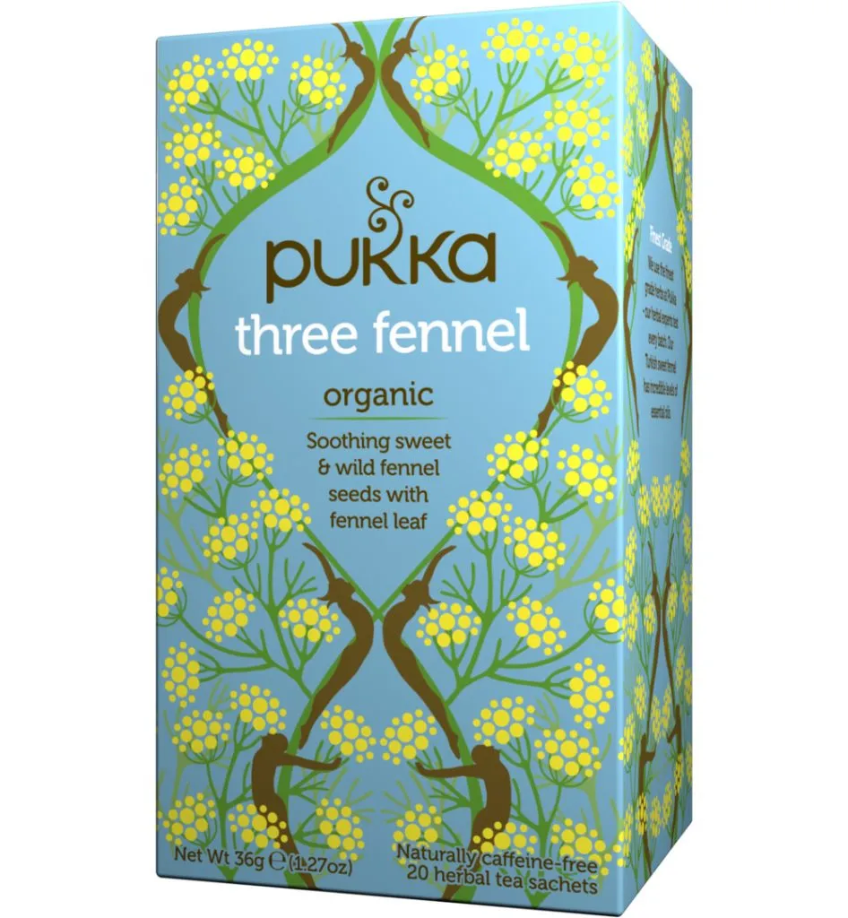 Pukka Organic Teas Three Fennel Bio (20 zakjes)