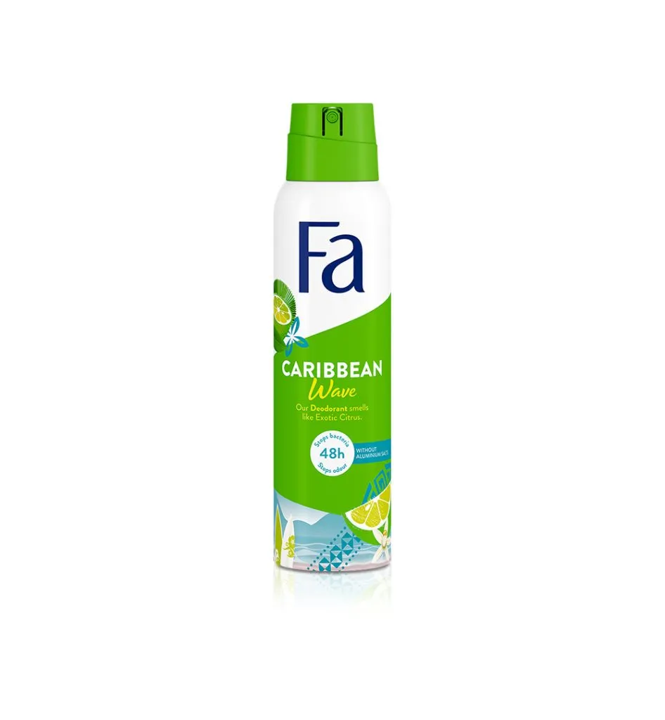 Fa Deodorant spray caribbean lemon (150 ml)