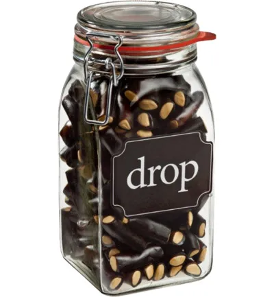 Kindly's Weckpot snoep drop (1000 gr)