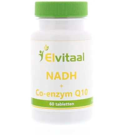 Elvitaal/Elvitum NADH met co-enzym Q10 (60 tabletten)