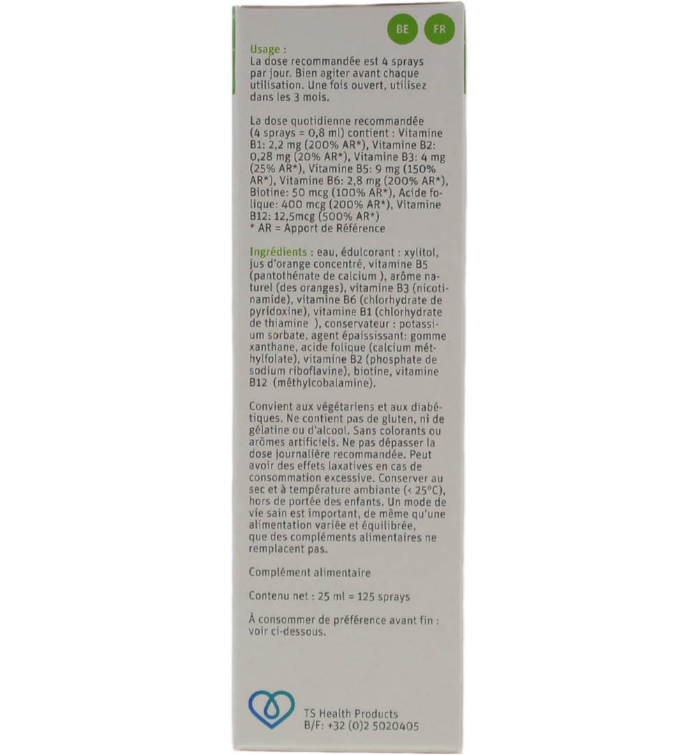 Ts Choice Vitaminespray Vitamine B Complex (25 ml) - image 6