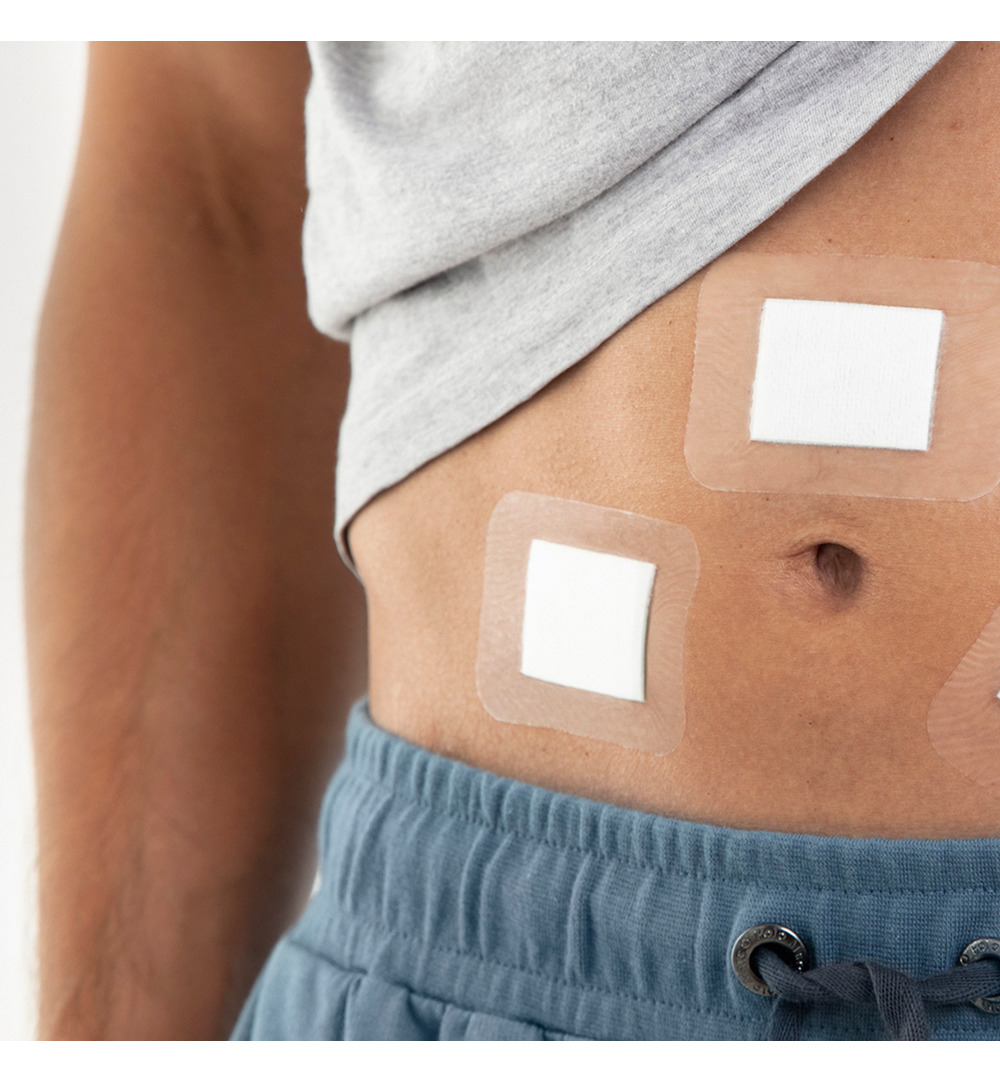 Leukoplast Leukomed sorbact 7.2 x 5 cm (3 stuks)