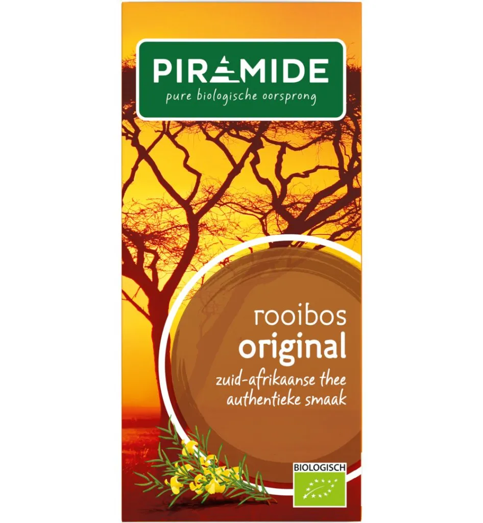 Piramide Rooibos Original Thee Bio (20 stuks)