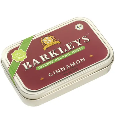 Barkleys Organic mints cinnamon bio (50 gr)