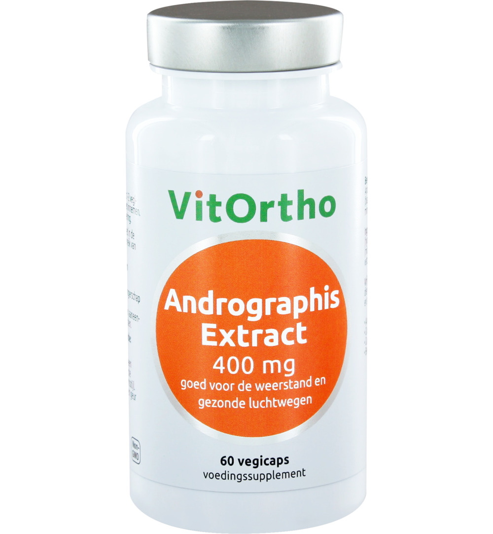VitOrtho Andrographis extract 400 mg (60 vega capsules)