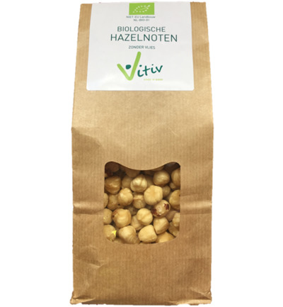 Vitiv Hazelnoten Zonder Vlies Bio (500 gr)
