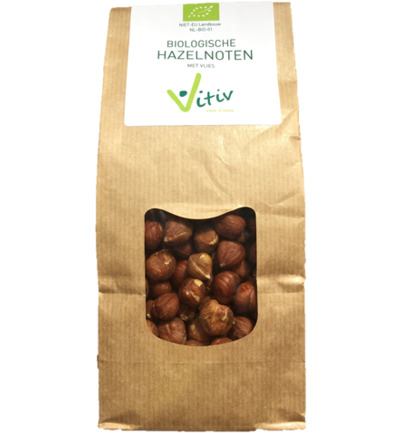Vitiv Hazelnoten Met Vlies Bio (250 gr)