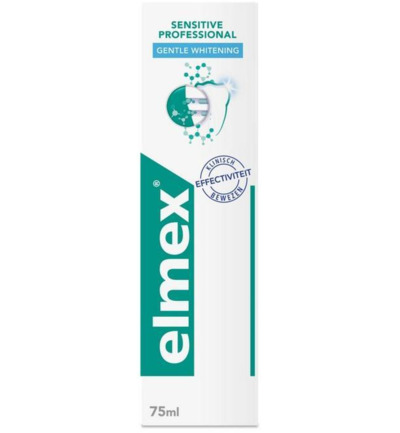 Elmex Tandpasta sensitive gentle white professional (75 ml)