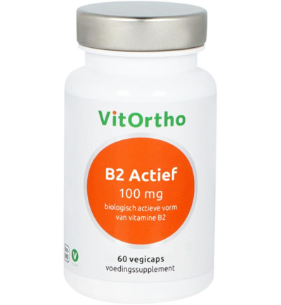 VitOrtho B2 Actief 100 mg (60 vega capsules)
