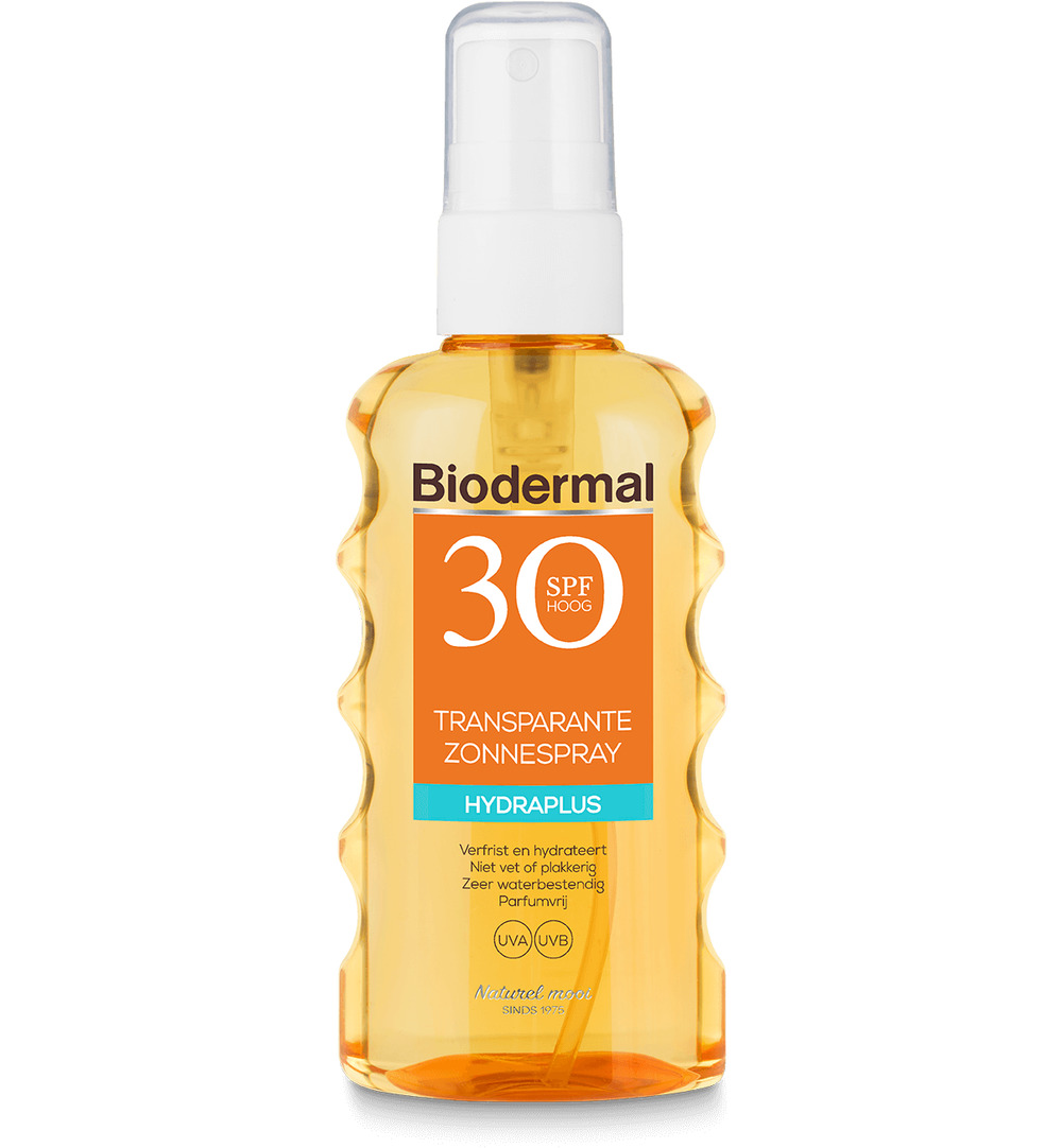 Biodermal Transparantspray hydraplus SPF30 (175 ml)