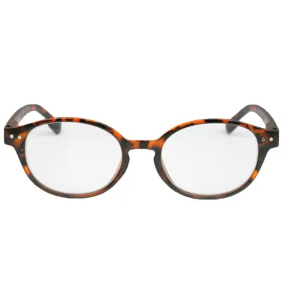 IBD Leesbril mat Havana rond +2.50 (1 stuk)