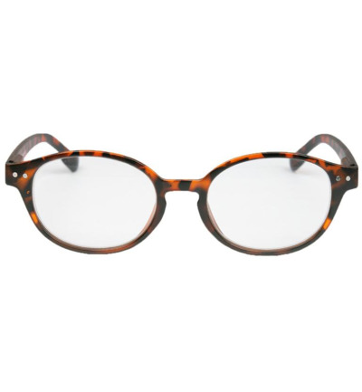 IBD Leesbril mat Havana rond +3.00 (1 stuk)