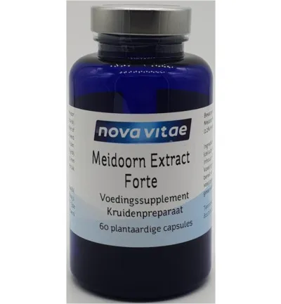 Nova Vitae Meidoorn extract forte (60 vega capsules)