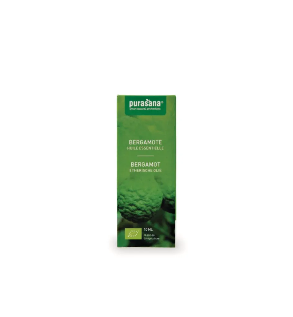 Purasana Bergamot olie bio (10 ml)
