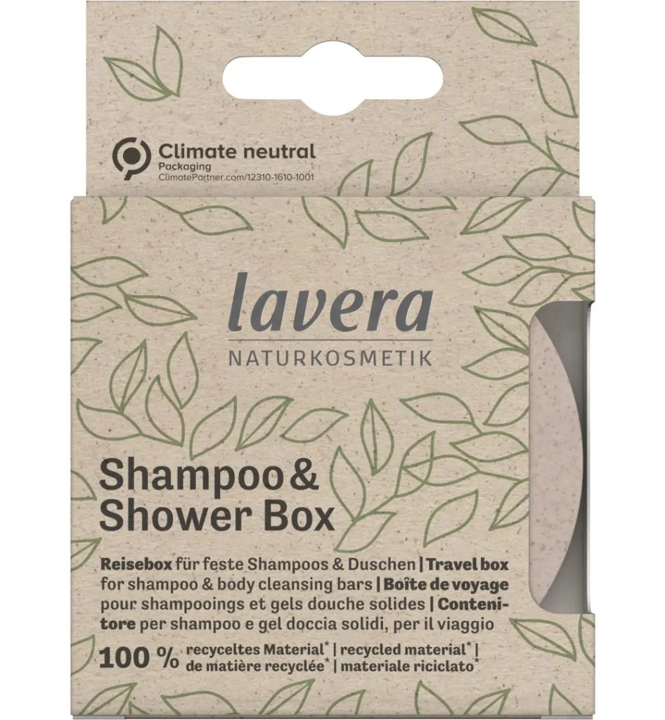 Lavera Shampoo & shower box leeg/boite de voyage (1 stuk)