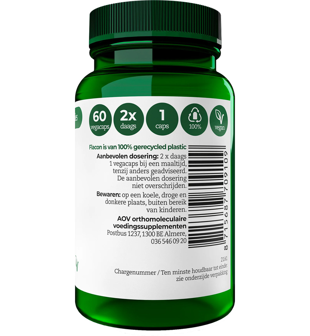 AOV 910 Luteine 6mg (60 vega capsules) - image 2