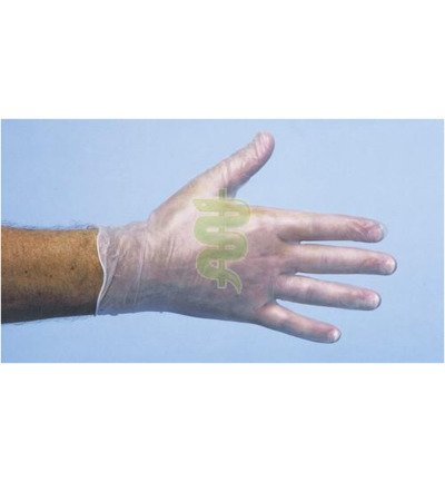 cmt Onderzoekshandschoen vinyl wit poedervrij XL (100 stuks)