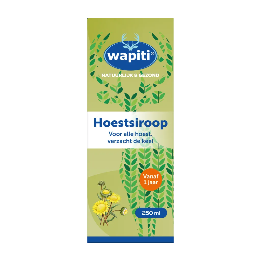 Wapiti Hoestsiroop (250 ml)