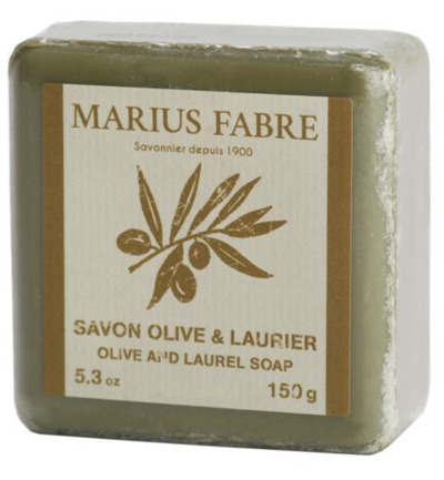 Marius Fabre Olijf & laurier zeep (150 gr)