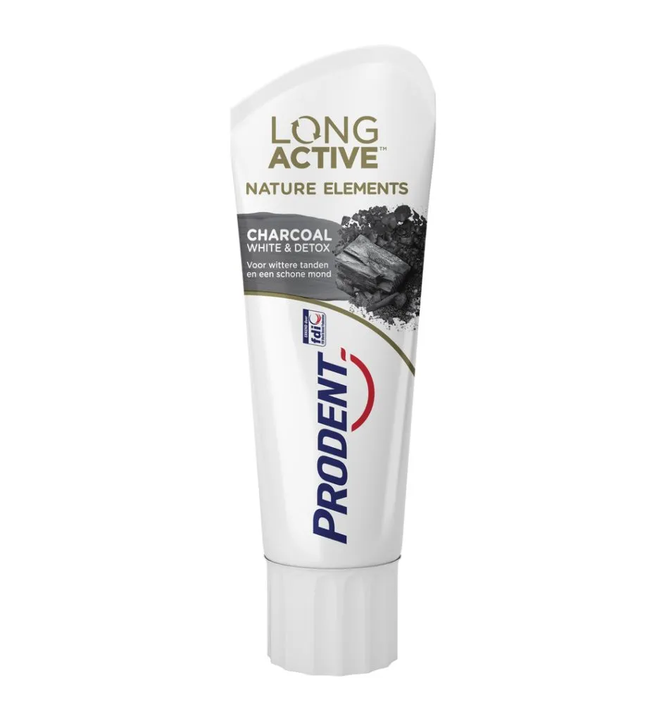 Prodent Tandpasta longactive charcoal (75 ml)