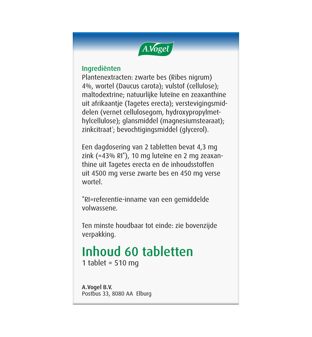 A.Vogel Oog (60 tabletten) - image 4