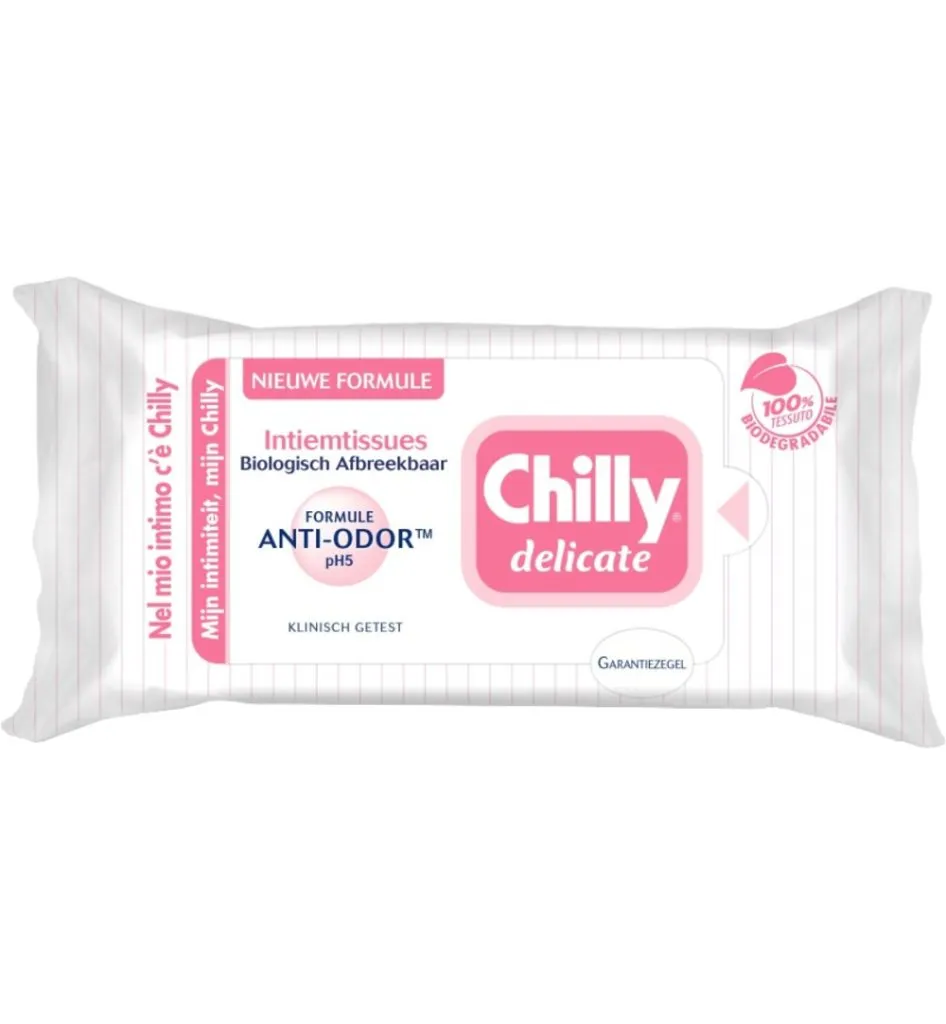 Chilly Intiemverzorging Tissues (12 stuks)