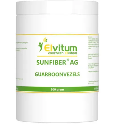 Elvitaal/Elvitum Sunfiber Ag Guarboonvezels (200 gr)