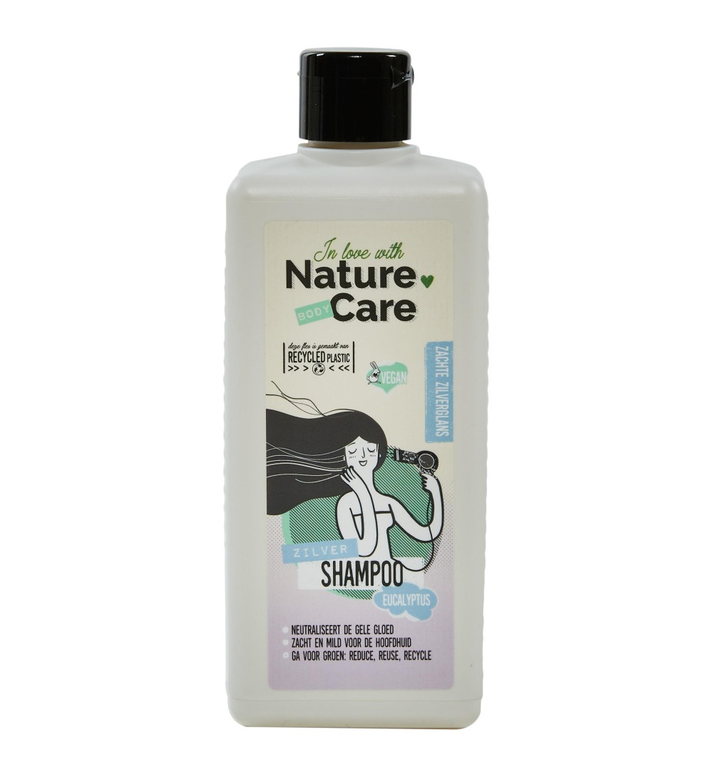 Nature Care Shampoo zilver (500 ml)