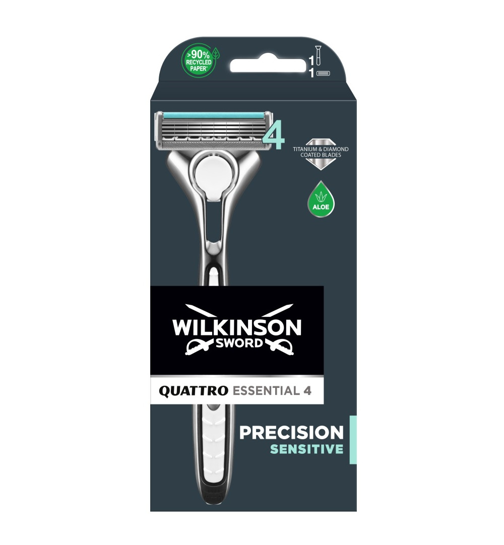 Wilkinson Quattro titanium sensitive (1 stuk)